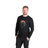 Pánske turistické tričko s dlhým rukávom NORTHFINDER CLAIR-269black · záber 2