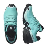 Dámska bežecká trailová obuv SALOMON Speedcross 6 GTX W blue curacao black iced aqua · záber 4