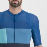 Pánsky cyklistický dres s krátkym rukávom SPORTFUL Snap jersey, galaxy blue dark berry blue · záber 4