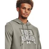 Pánska mikina s kapucňou UNDER ARMOUR UA Rival Terry Graphic HD-GRN · záber 2