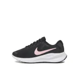 Dámska športová obuv (tréningová) NIKE Revolution 7 black white medium soft pink · záber 3