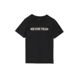 Chlapčenské tričko s krátkym rukávom 4F JUNIOR TSHIRT M2186-20S-DEEP BLACK · záber 5
