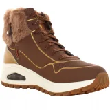 Dámske členkové zimné topánky SKECHERS Uno Rugged Zip Up taupe gold · záber 2