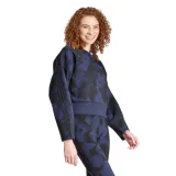 Dámska mikina ADIDAS W FI 3S SWT-IW5297-Black · záber 1