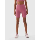 Dámske tréningové kraťasy 4F SHORTS FNK-WAW24TFSHF710-53S-DARK PINK · záber 2