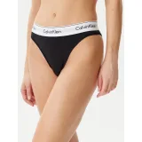 Dámske nohavičky CALVIN KLEIN HIGH LEG TANGA-Black · záber 3