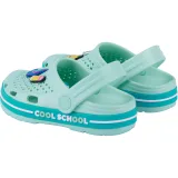 Dievčenské kroksy (rekreačná obuv) COQUI Lindo + Amulet light mint turquoise · záber 5