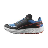 Pánska bežecká trailová obuv SALOMON Thundercross M french blue black cherry tomato · záber 2