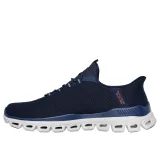 Pánska rekreačná obuv SKECHERS Glide Step Noxus Slip-Ins M navy white · záber 3