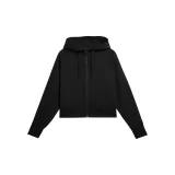 Dámska mikina so zipsom 4F SWEATSHIRT F536-20S-DEEP BLACK · záber 4