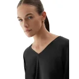 Dámske tréningové tričko s dlhým rukávom 4F LONGSLEEVE FNK-AW23TFLOF153-22S-ANTHRACITE · záber 3