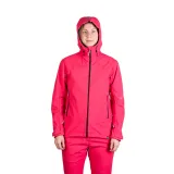 Dámska turistická softshellová bunda NORTHFINDER TINA-355pink · záber 3