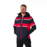 Pánska lyžiarska bunda NORTHFINDER BERNARD-277-blackred · záber 2
