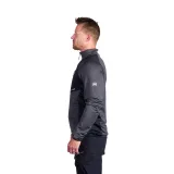 Pánska turistická mikina so zipsom NORTHFINDER PRIMO-270blackblack · záber 2