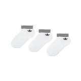 Ponožky ADIDAS ORIGINALS 3-PACK - TREF ANK SCK HC WHITE BLACK · záber 1