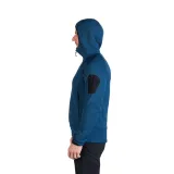 Pánska turistická mikina so zipsom NORTHFINDER GIOELE-282blueblack · záber 4