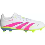 Chlapčenské futbalové kopačky outdoorové ADIDAS Predator League Jr FG MG cloud white lucid pink lucid lemon · záber 1