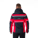Pánska lyžiarska bunda NORTHFINDER BERNARD-277-blackred · záber 4