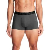 Pánske boxerky UNDER ARMOUR 3 PACK-UA PERFORMANCE COTTON - SOLID 3 inch-GRY · záber 2
