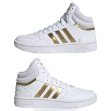 Dámska rekreačná obuv ADIDAS Hoops 3.0 Mid cloud white cloud white grey two · záber 4