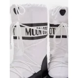 Vysoké zimné topánky MOON BOOT MB ICON NYLON, NA02 BLACK WHITE · záber 5