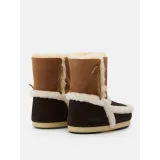 Nízke zimné topánky MOON BOOT MB EVX PATCH-MM05 DARK BROWN COGNAC · záber 4