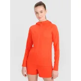 Dámska tréningová mikina so zipsom 4F SWEATSHIRT FNK F467-62S-RED · záber 3