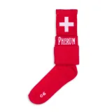 Turistické ponožky PHERUN Rescue RED Swiss · záber 1