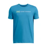 Chlapčenské tričko s krátkym rukávom UNDER ARMOUR UA B LOGO WORDMARK SS-BLU · záber 1