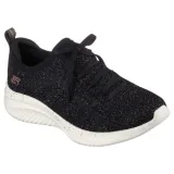 Dámska rekreačná obuv SKECHERS Ultra Flex 3.0 Lets Dance black rose gold · záber 1