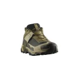 Pánska nízka turistická obuv SALOMON X Ultra 5 GTX M martini olive gray green blue nights · záber 3