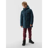 Chlapčenská bunda 4F JUNIOR DOWN JACKET-JAW23TDJAM275-31S-NAVY · záber 4