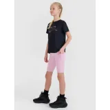 Dievčenské tréningové kraťasy 4F JUNIOR SHORTS FNK F0857-56S-LIGHT PINK · záber 3