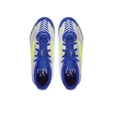 Chlapčenské futbalové kopačky outdoorové ADIDAS F50 Club Messi Jr FG silver metallic solar yellow lucid blue · záber 2
