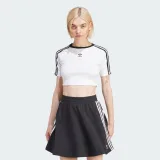 Dámske tričko s krátkym rukávom ADIDAS ORIGINALS 3 S BABY TEE-WHITE · záber 2