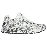 Pánska rekreačná obuv SKECHERS Uno Process Sketch M white black · záber 2