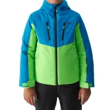 Chlapčenská lyžiarska bunda 4F JUNIOR TECHNICAL JACKET-JAW23TTJAM300-35S-TURQUOISE · záber 3