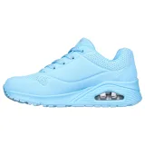 Dámska rekreačná obuv SKECHERS Uno Stand On Air light blue · záber 3