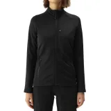 Dámska turistická mikina so zipsom 4F SWEATSHIRT FNK-4FWSS24TFSWF316-21S-BLACK · záber 2