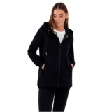 Dámska zateplená mikina so zipsom VOLCANO B-FLOFI-700-BLACK · záber 1