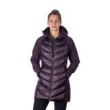 Dámska turistická softshellová bunda NORTHFINDER MARGIE-532-darkplum · záber 1