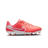 Chlapčenské futbalové kopačky outdoorové NIKE Tiempo Legend 10 Academy Jr FG MG hot lava white · záber 1