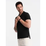 Pánske tričko s krátkym rukávom s v-výstrihom OMBRE T-shirt OM-POBS-0100 V-1 black · záber 3