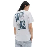 Pánske tričko s krátkym rukávom VANS OFF THE WALL STACKED TYPED SS TEE-WHITE · záber 2