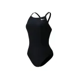 Dámske plavecké jednodielne plavky NIKE SWIM SOLID BLACK-BLACK · záber 5