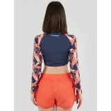 Dámske tričko na kúpanie FUNDANGO Amelia Surf Top-354-sugar coral · záber 3