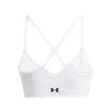 Dámska tréningová športová podprsenka UNDER ARMOUR Vanish Seamless Low Bra-WHT · záber 5