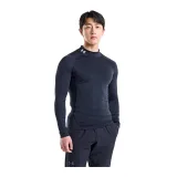 Pánske kompresné tričko s dlhým rukávom UNDER ARMOUR UA HG Armour Comp Mock LS-BLK · záber 5
