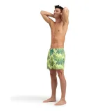 Pánske plavky ARENA MENS BEACH BOXER ALLOVER-610-soft green multi · záber 3