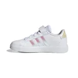Dievčenská rekreačná obuv ADIDAS GRAND COURT 2.0 EL FTWWHT IRIDES FTWWHT · záber 3